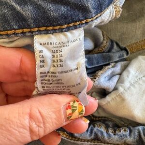 American Eagle Outfitters Men’s Blue Jeans size 36x36